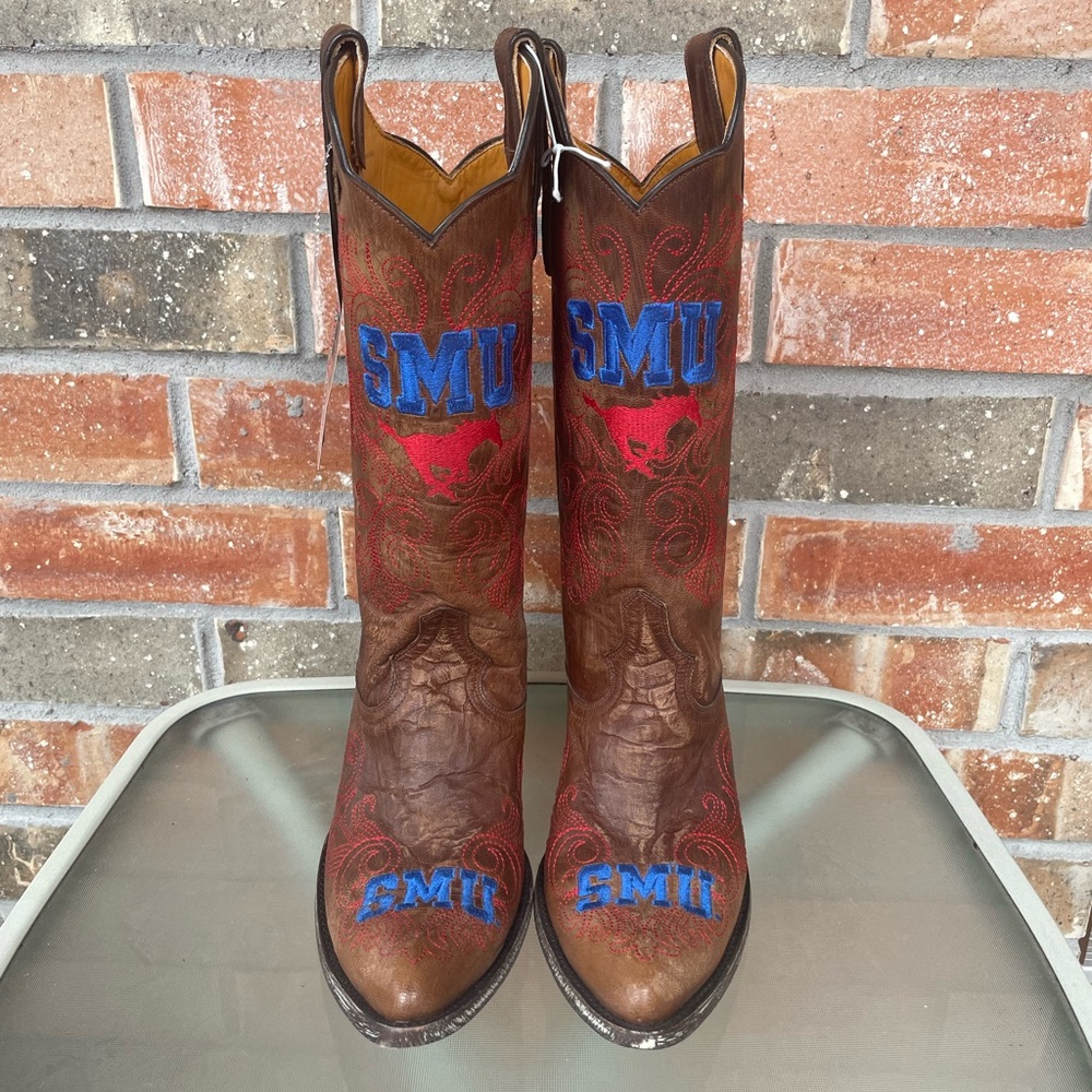 SMU Mustangs Gameday Cowboy Boots